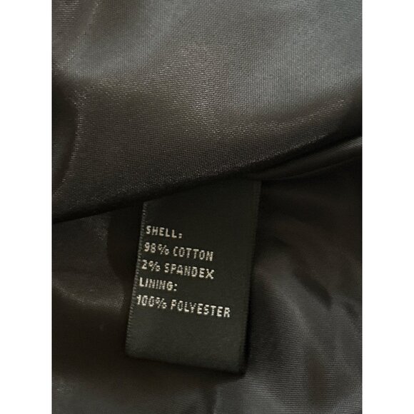 Josephine Women's Size 8 Zebra-Print Jacket - Black & Green 3/4 Sleeve - Picture 5 of 7